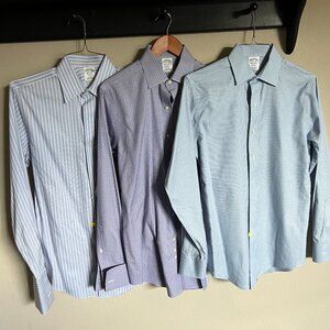 Brooks Brothers Mens Regent Dress Shirt (3 pack)